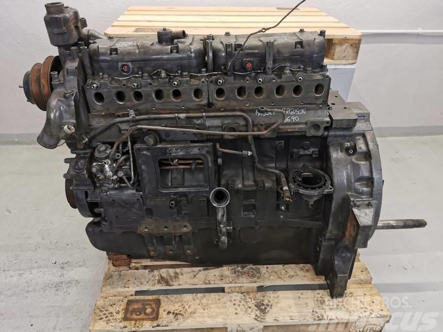 Massey Ferguson 8690 {Agco Power Sisu 84CTA-4V SCR} engine Silniki