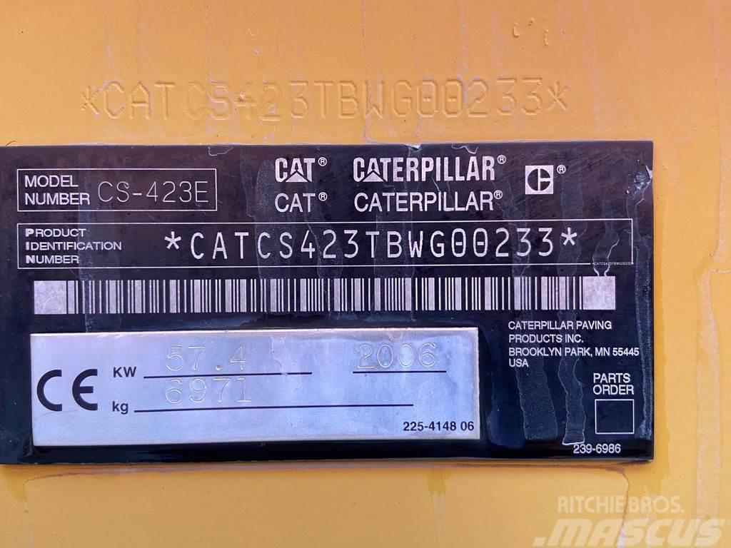 CAT CS-423E Walce jednobębnowe