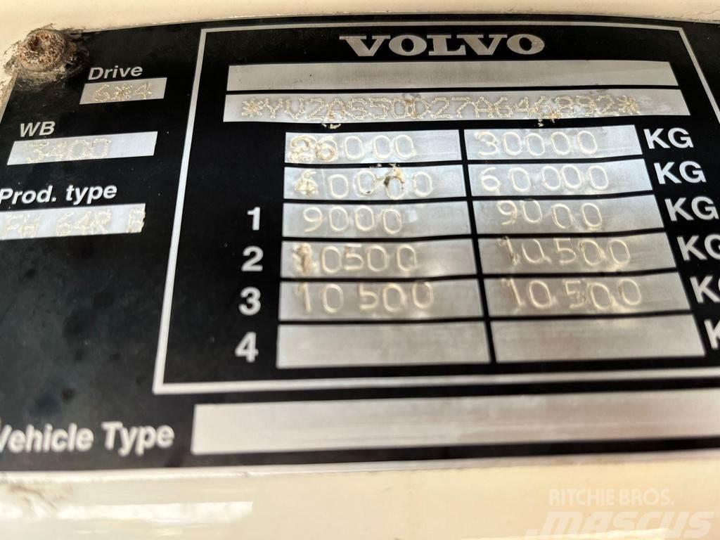Volvo FH 13 520 6x4 VEB+ / FULL STEEL / BOX L=4560 mm Wywrotki