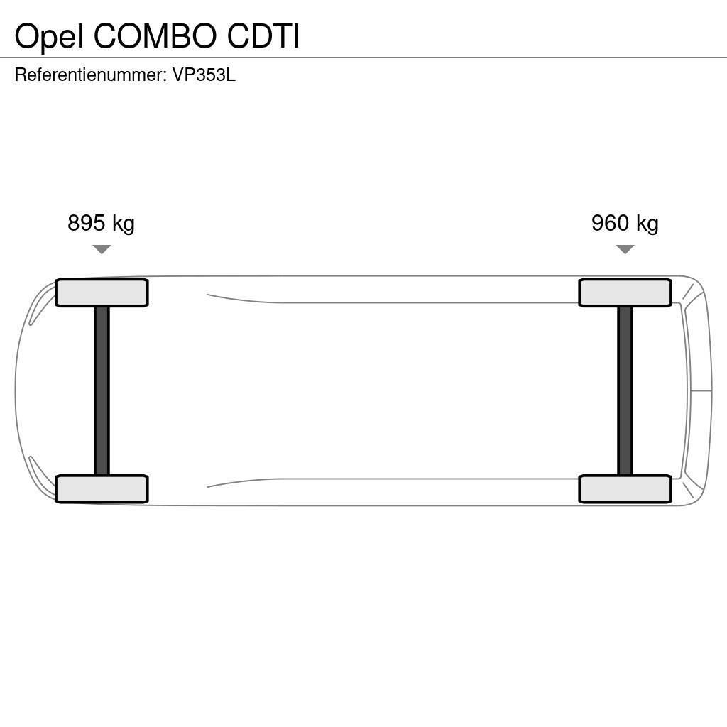 Opel Combo CDTI Samochody dostawcze ze skrzynią zamkniętą