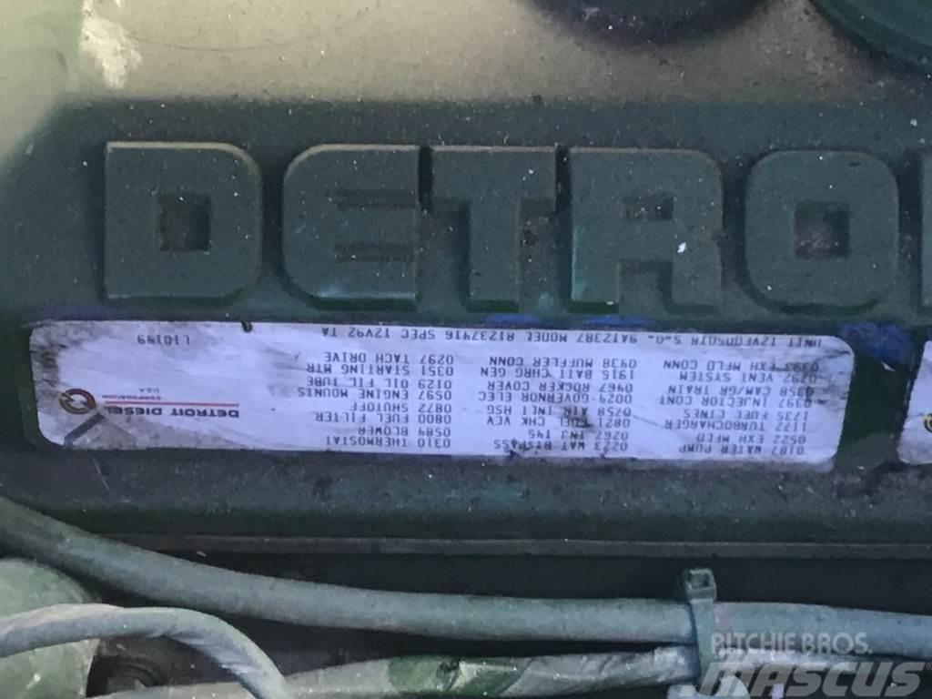 Detroit Diesel 12V92 TA GENERATOR 500KVA USED Agregaty prądotwórcze Diesla