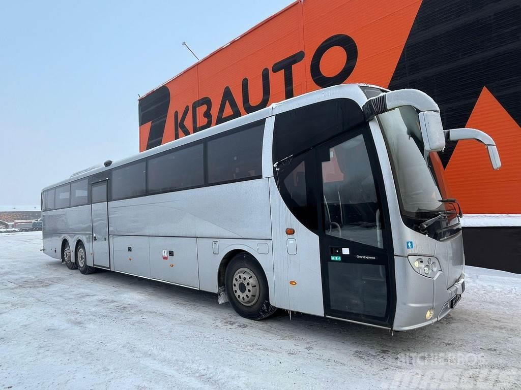 Scania K 360 6x2 Omniexpress EURO 6 ! / 62 + 1 SEATS / AC Autobusy międzymiastowe