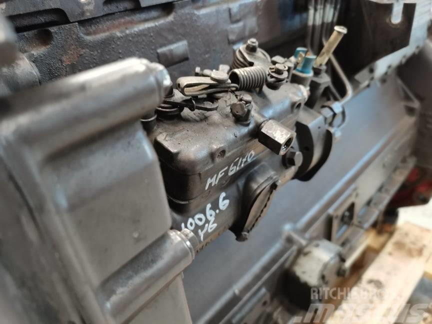 Massey Ferguson 6170 {injection pump Lucas  silnika Perkins 1006. Silniki