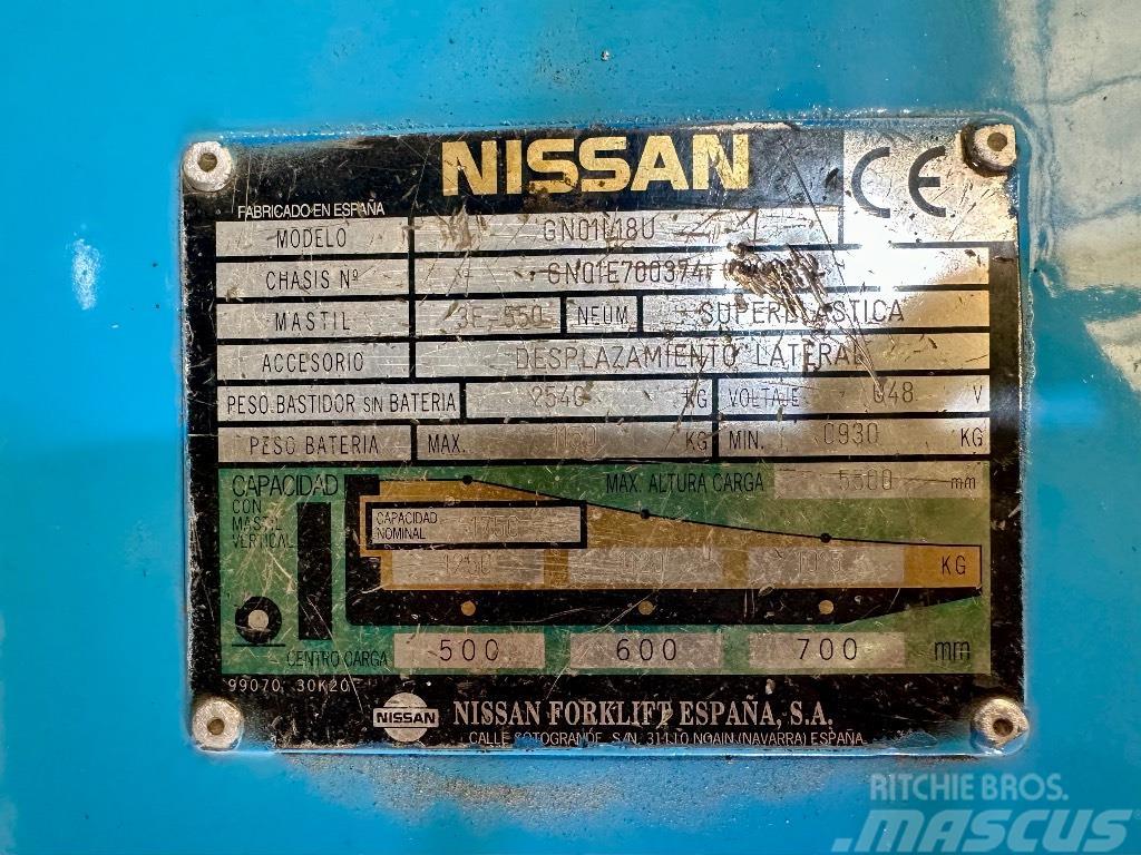 Nissan Gn01L18U Wózki elektryczne