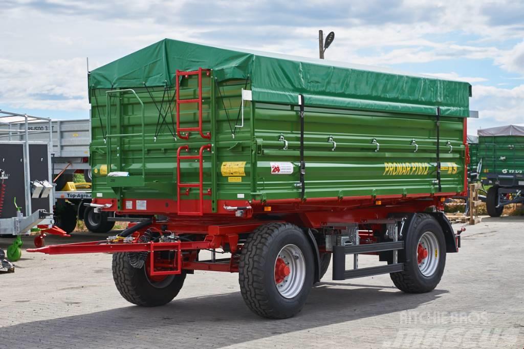 Pronar PT 612 / 12 tones tipping trailer / pallet wide Wywrotki rolnicze