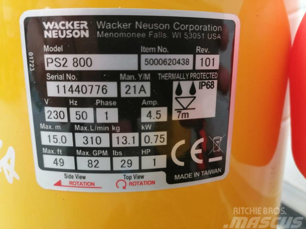 Wacker Neuson PS2800 Pompy wodne