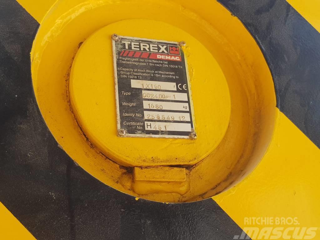 Terex Demag CC2400-1 Żurawie gąsienicowe