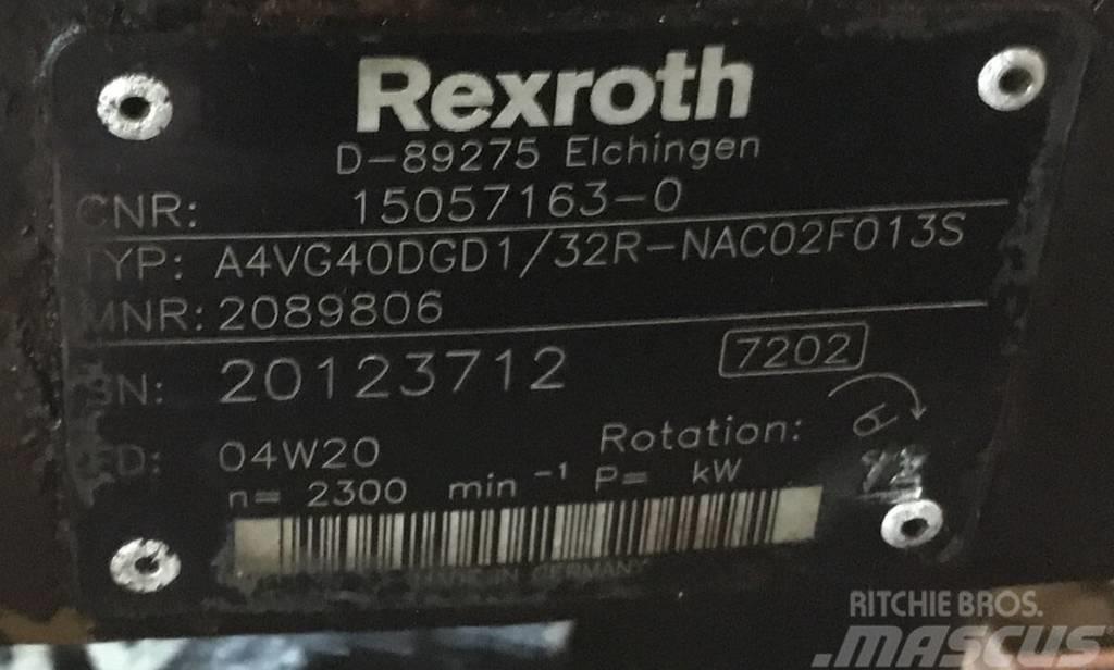 Rexroth A4VG40R Hydraulika