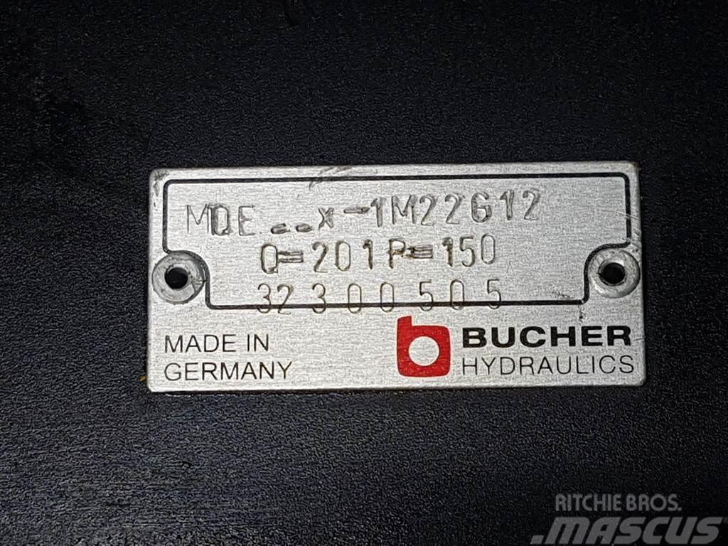 Bucher Hydraulics MQE**x - 1M22G12 - CITYCAT 5000 - Valve Hydraulika
