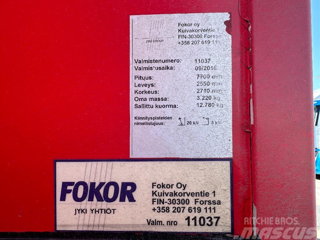  Jakalava FOKOR 7,7m Kontenery transportowe