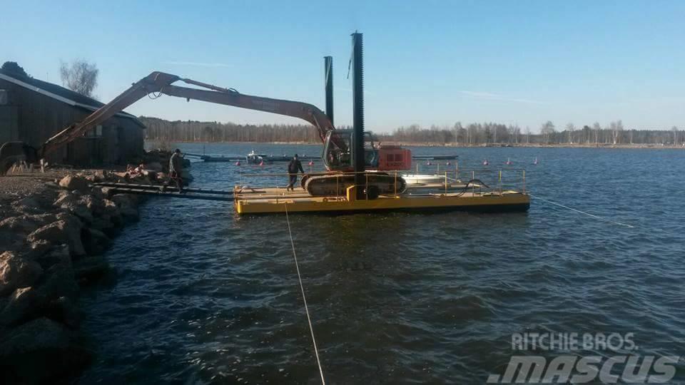  FB Pontoons FBP  Working Ferry Łodzie, pontony i barki budowlane