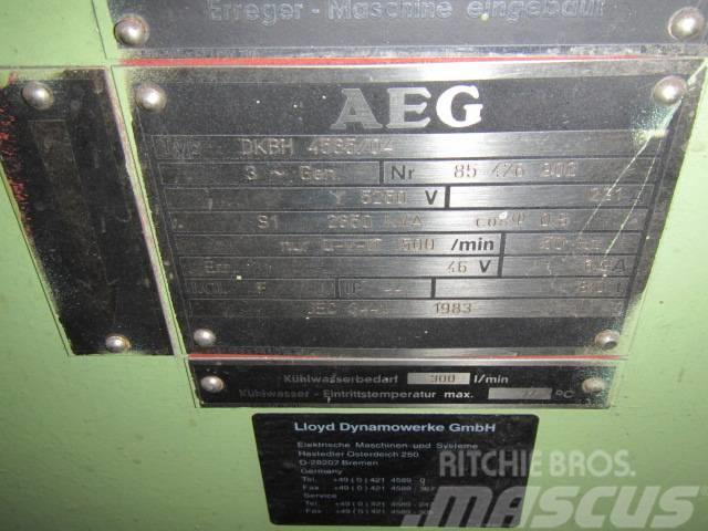 AEG Kanis G 20 Agregaty prądotwórcze inne