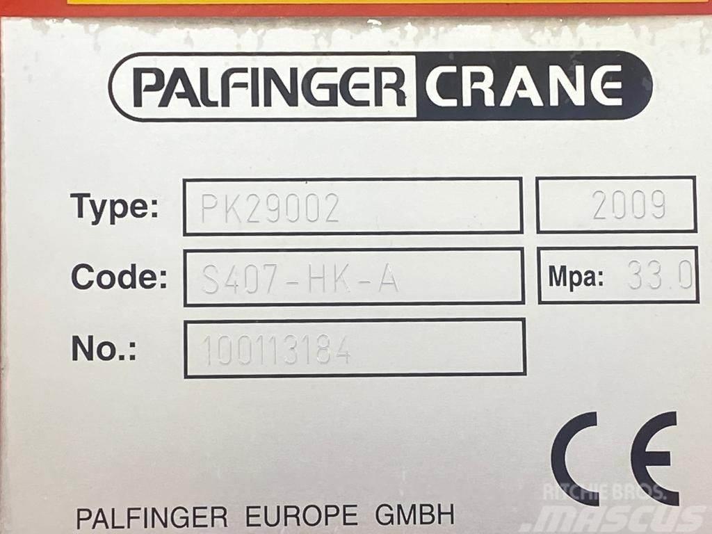 Palfinger PK29002 + REMOTE + 4X OUTRIGGER PK29002 Żurawie