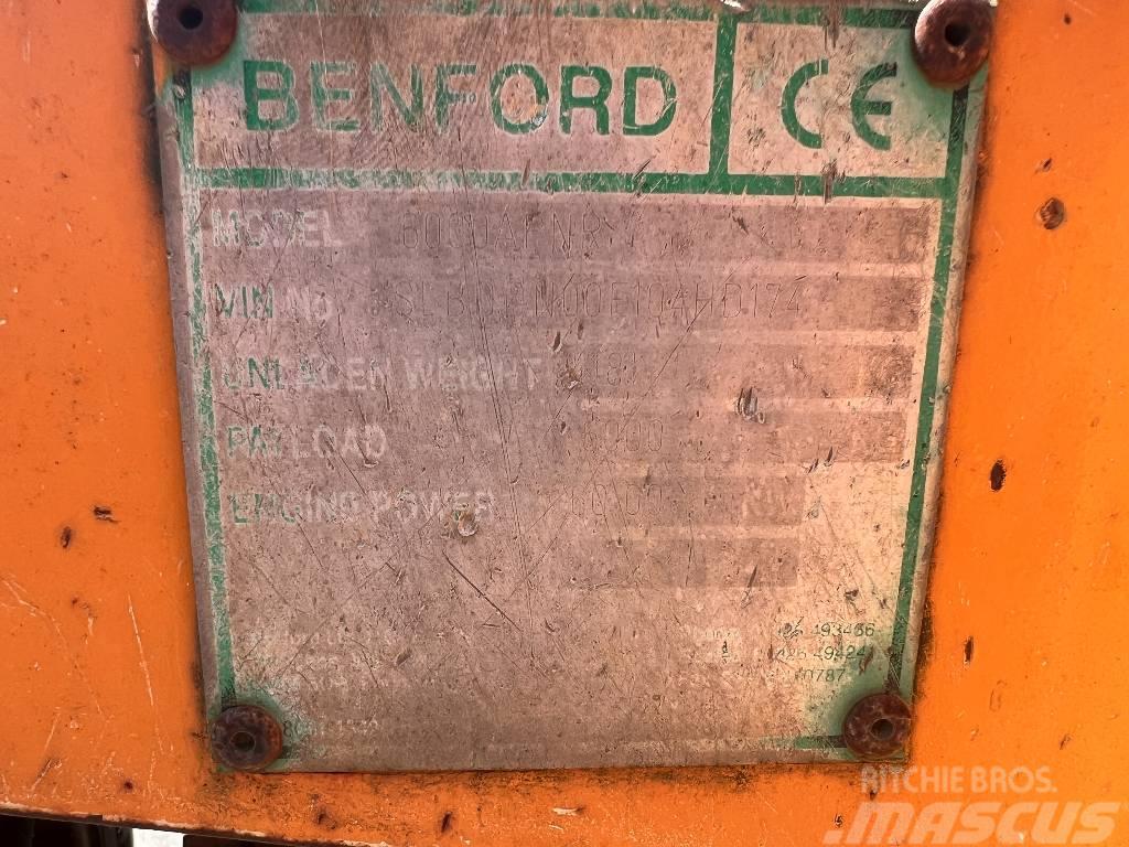 Benford 6000 PS 6T dömper Wozidła przegubowe