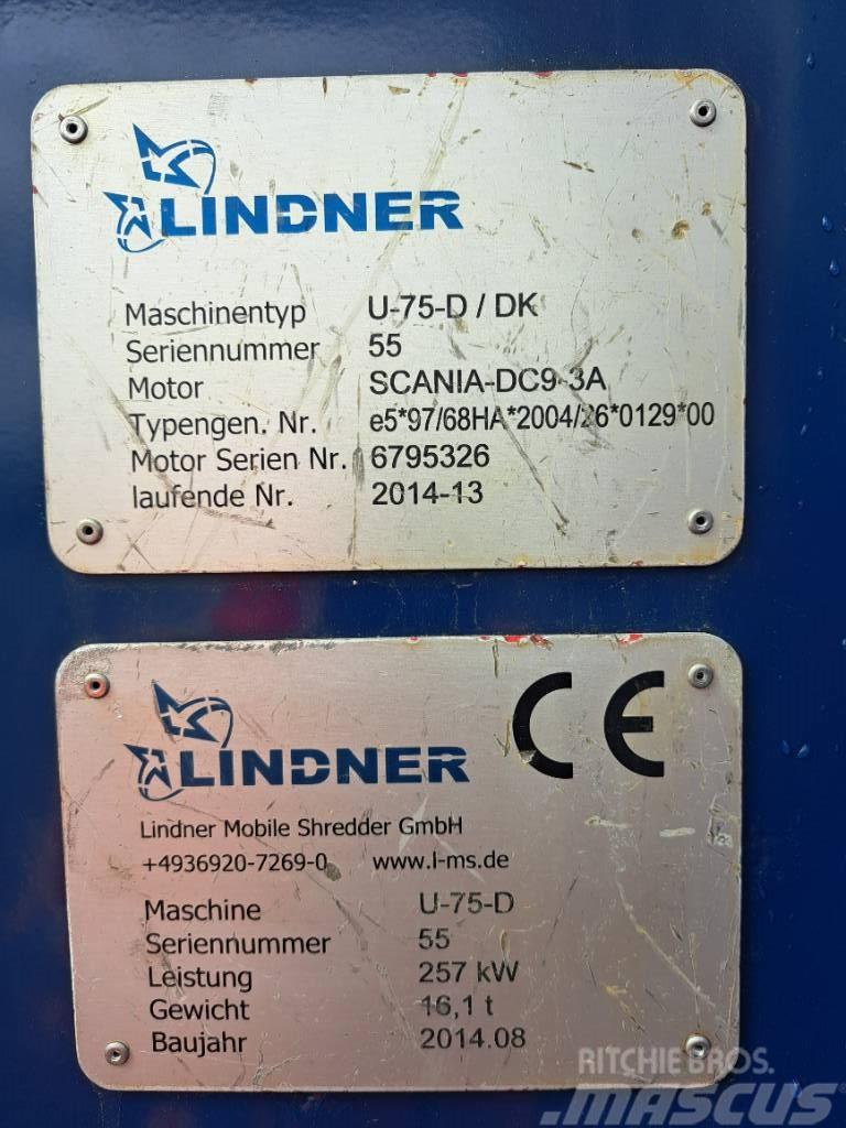 Lindner U75D Rozdrabniacze