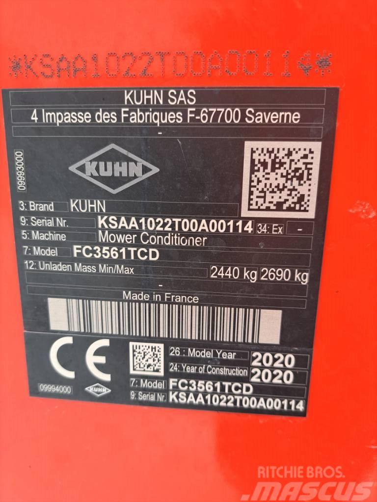 Kuhn FC3561TCD Kosiarki ze wstępną obróbka paszy