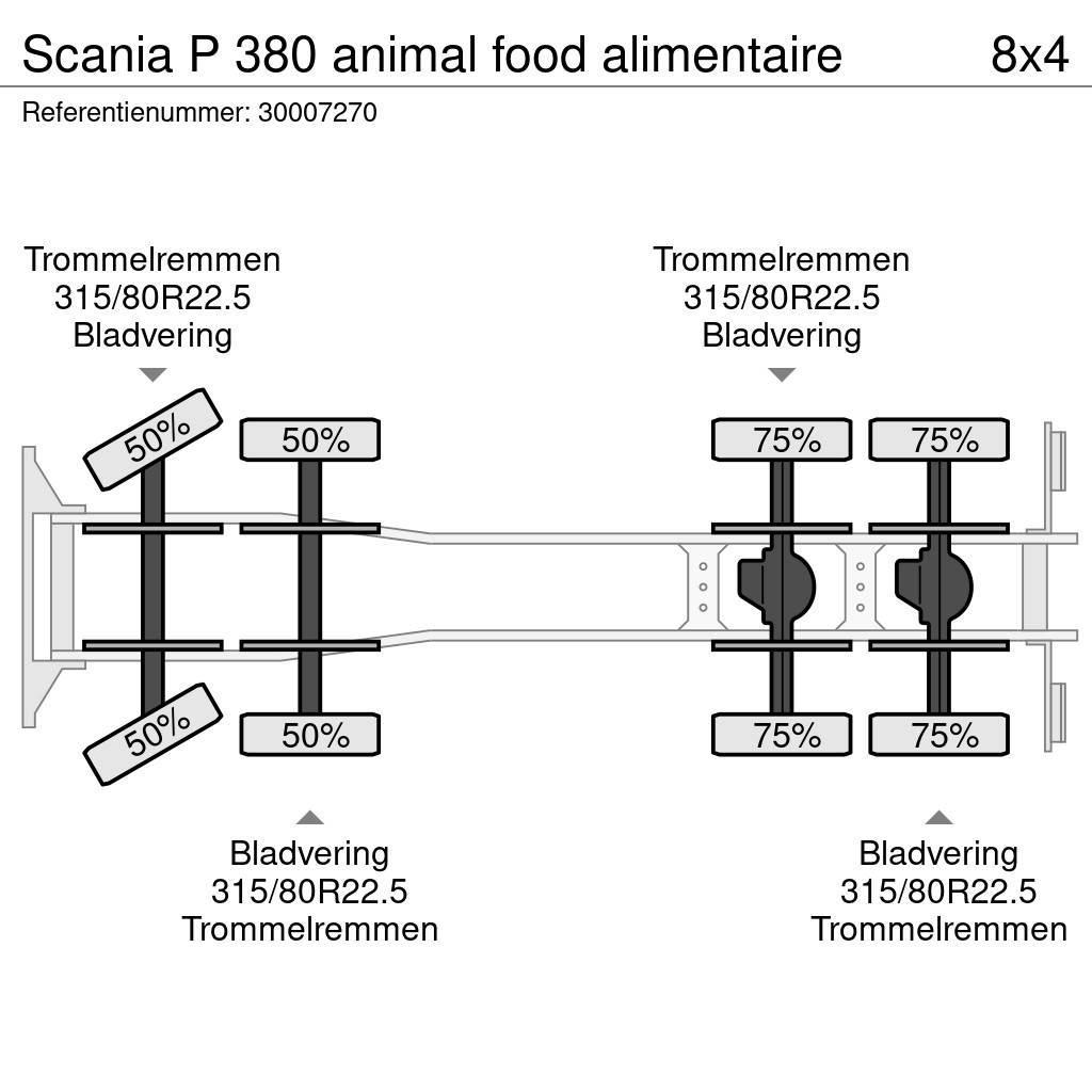 Scania P 380 animal food alimentaire Inne