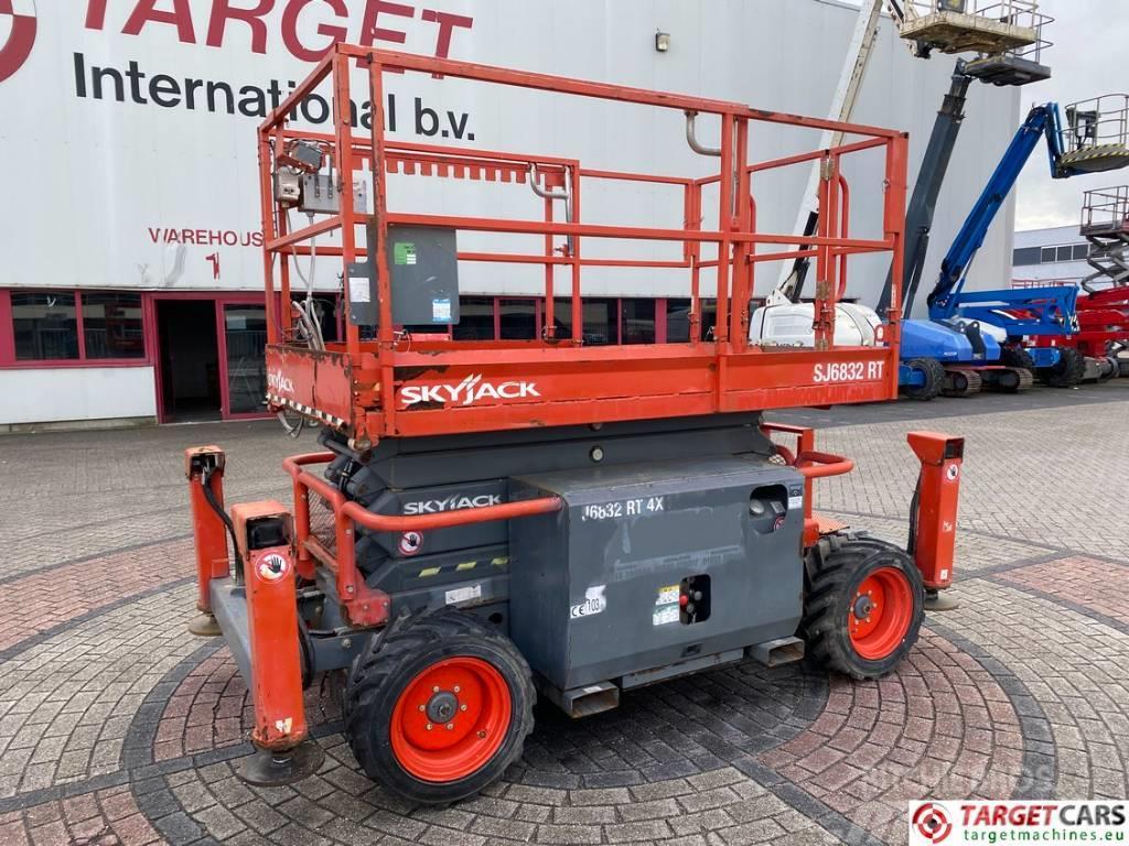SkyJack SJ6832 RT Diesel 4x4 Scissor Work Lift 1180cm Podnośniki nożycowe