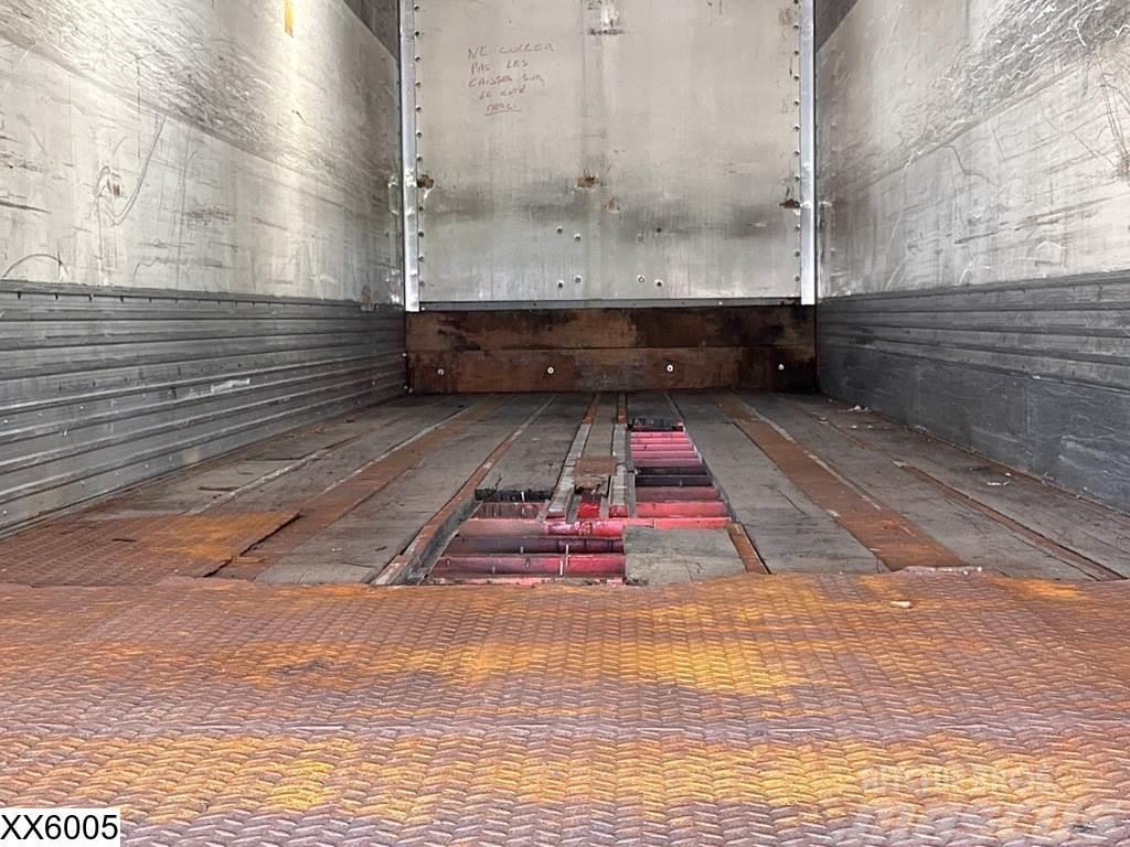 Fruehauf gesloten bak Steel suspension Naczepy kontenery