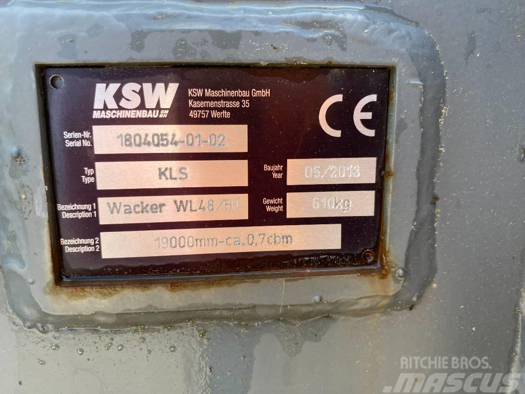 KSW 4in1 Schaufel 1900mm Inne akcesoria