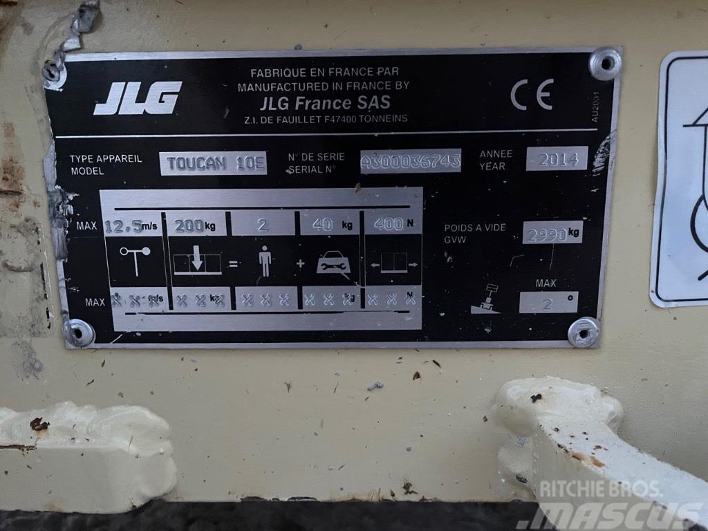 JLG Toucan 10 E Podnośniki masztowe