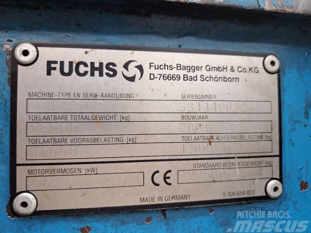 Fuchs MHL331C Koparki do złomu / koparki przemysłowe