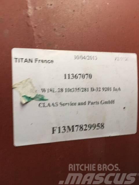 Titan Claas velgen W18L28 Opony, koła i felgi