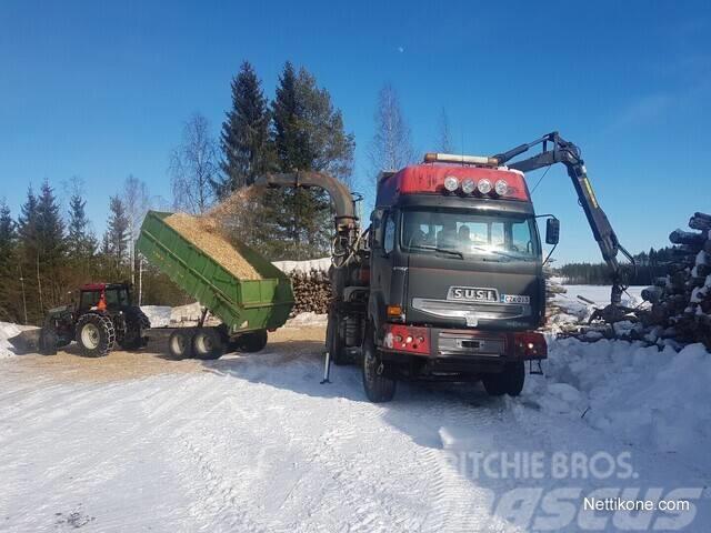 Heinola 1310 RML -Chipper:  SISU 18/630 6x4 -Truck Rębaki