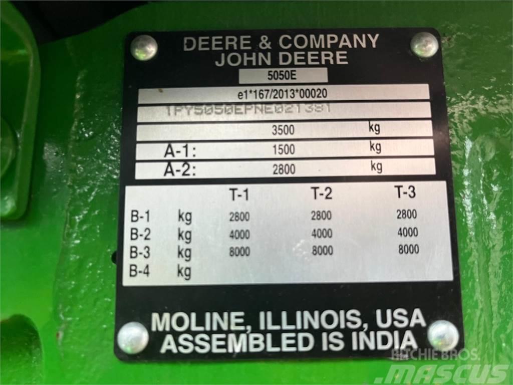 John Deere 5050E Ciągniki rolnicze