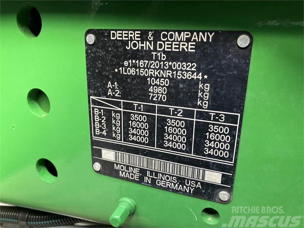 John Deere 6R 150 Ciągniki rolnicze
