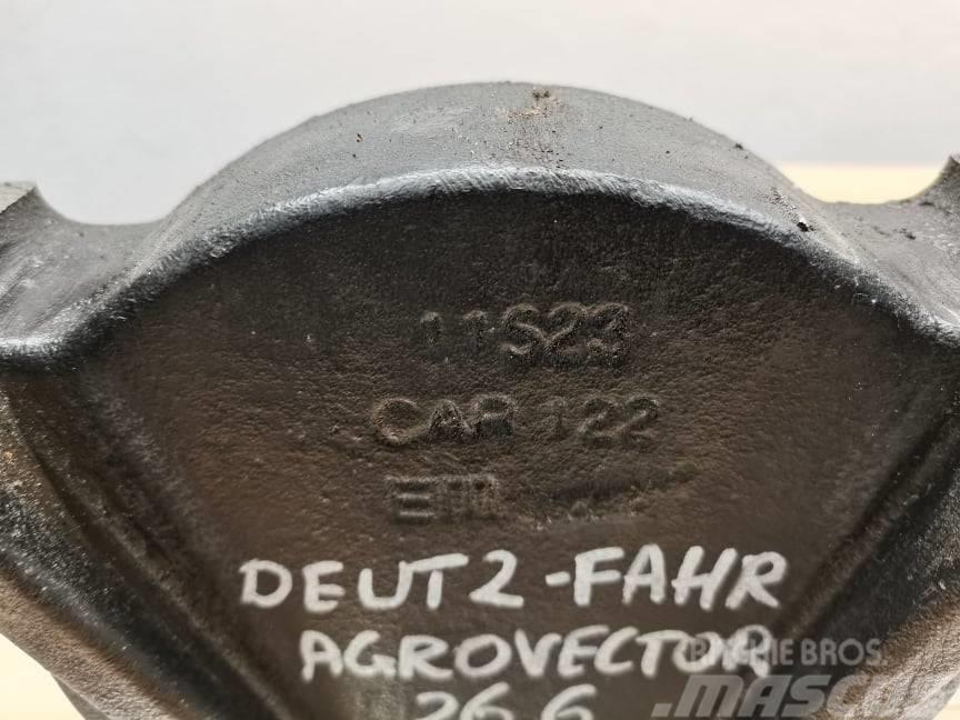 Deutz-Fahr 26.6 Agrovector {bracket axle Carraro} Mosty, wały i osie