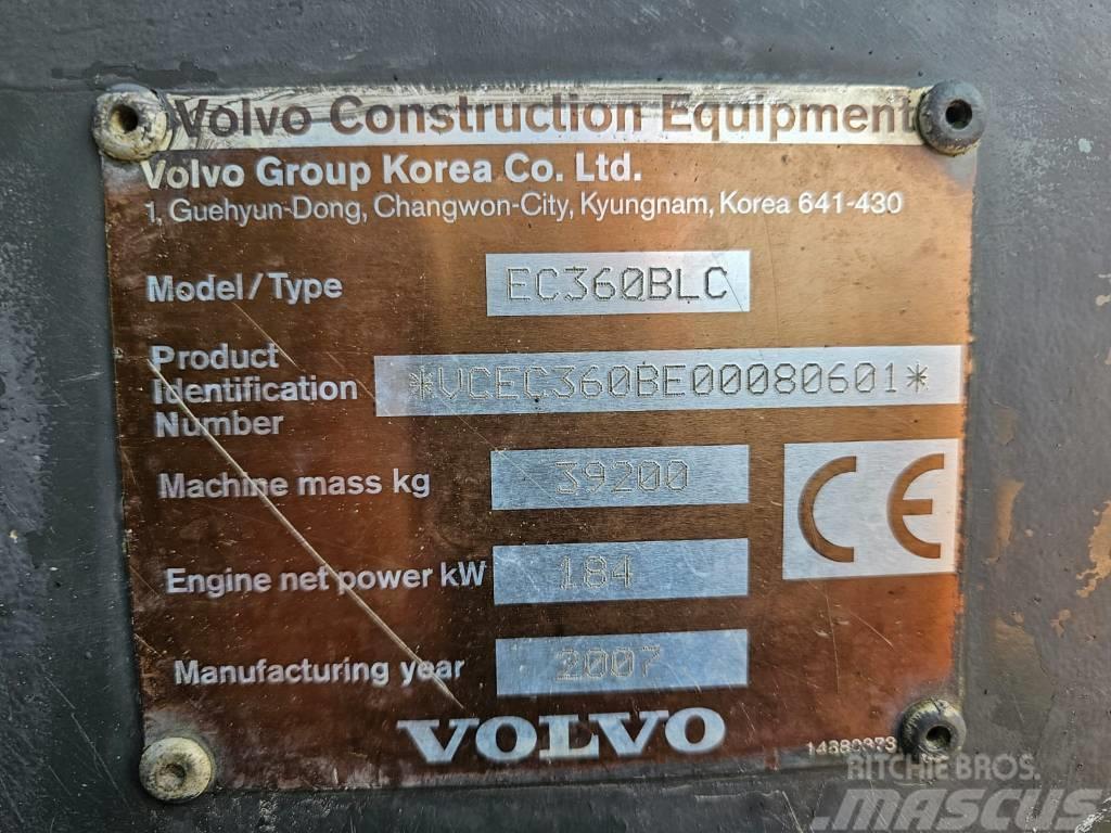 Volvo EC 360 B LC Koparki gąsienicowe
