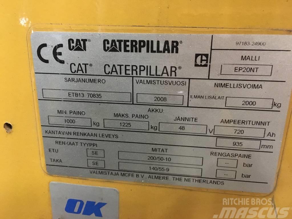 CAT EP 20 NT Wózki elektryczne
