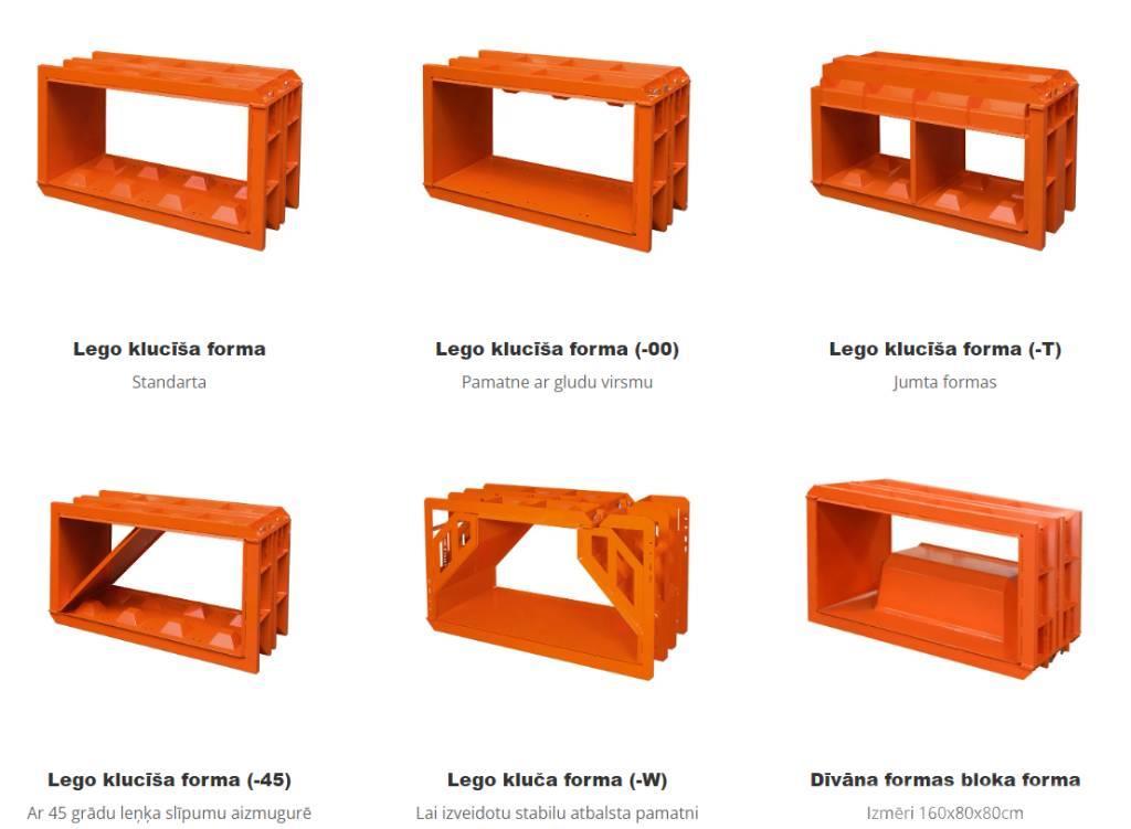  Fibo Intercon Interlocking Moulding Blocks Betona  Akcesoria