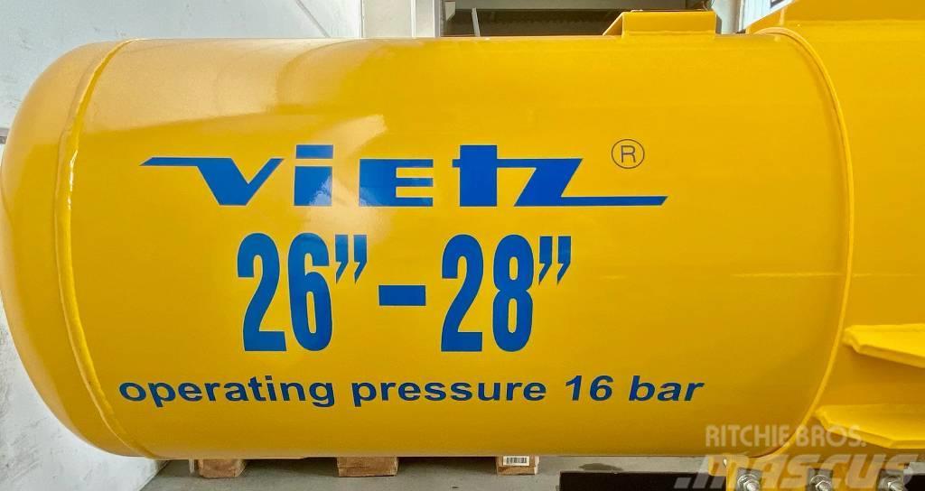 Vietz IPLC/RIZ 26"-28" Internal Clamp, Pneumatic Sprzęt rurociągowy