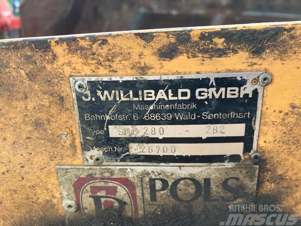 Willibald SHU 280 - 282 Kosiarki ciągnikowe i ciągnione