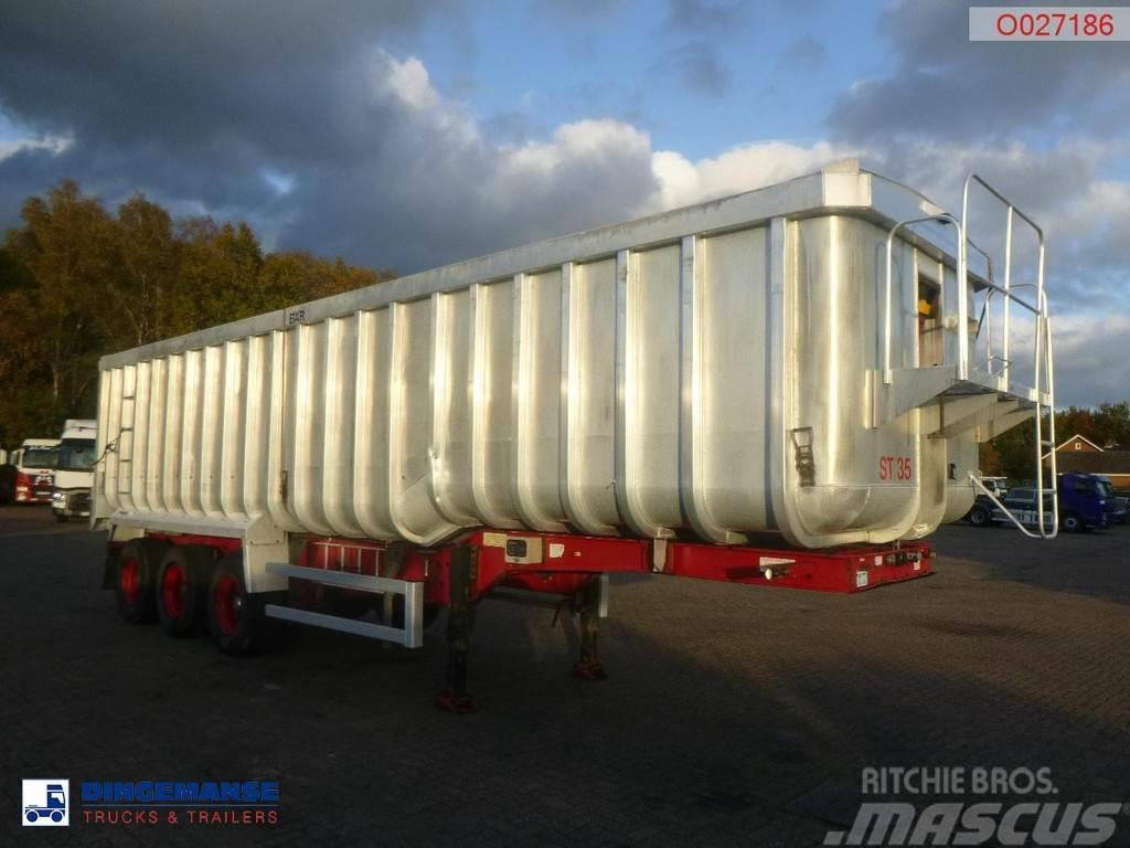 Montracon Tipper trailer alu 53.6 m3 + tarpaulin Naczepy wywrotki / wanny