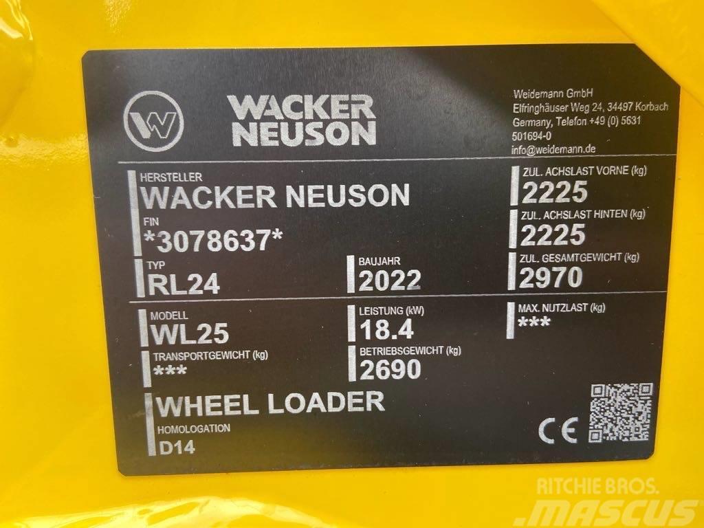 Wacker Neuson WL25 Ładowarki kołowe