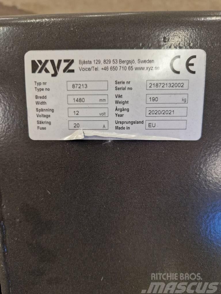 XYZ Sandspridare Compact 1,3 Elektrisk Inne akcesoria