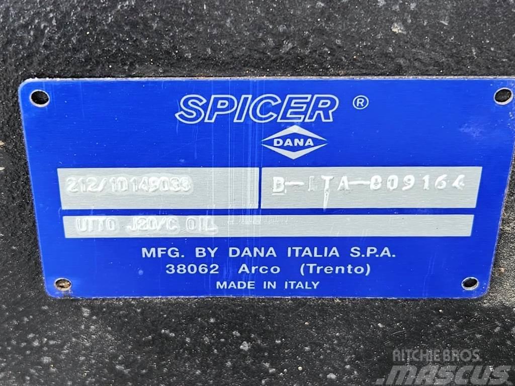 Spicer Dana 212/10149033 - Axle/Achse/As Mosty, wały i osie