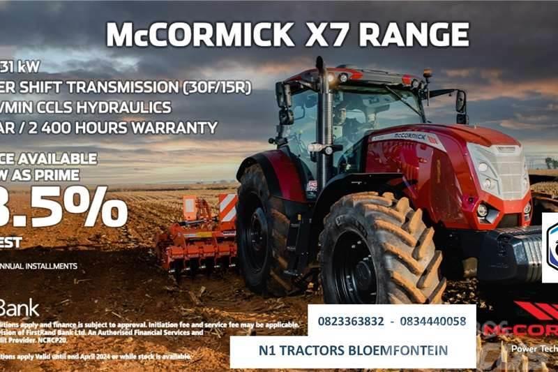 McCormick PROMO - McCormick X7 Range 121 - 131kW Ciągniki rolnicze
