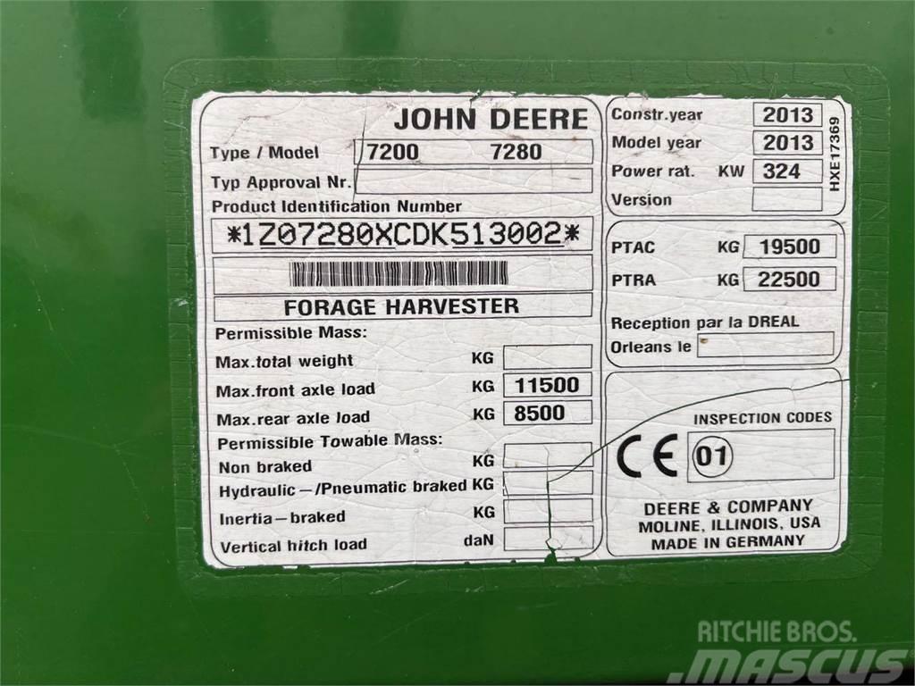 John Deere 7280 Sieczkarnie samojezdne