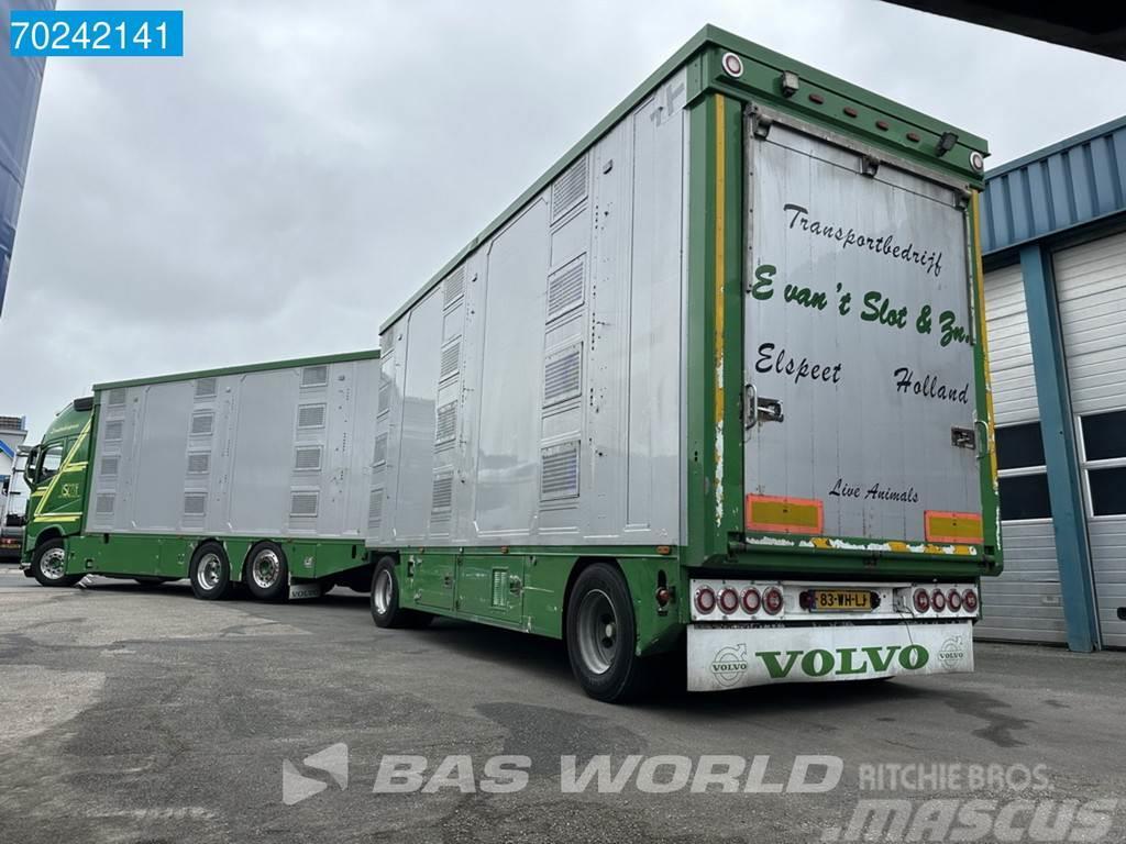 Volvo FH 540 6X2 NL-Truck Cattle transport I-Park Cool A Pojazdy do transportu zwierząt
