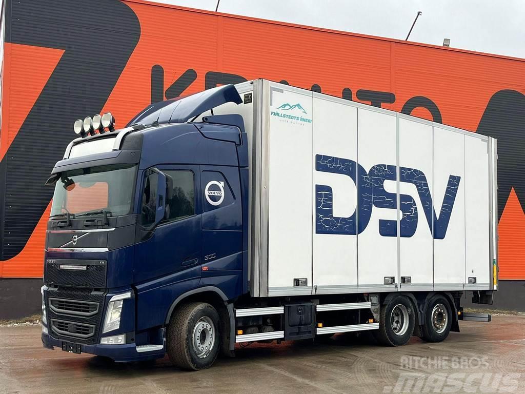 Volvo FH 500 6x2 BOX L=7400 mm Samochody ciężarowe ze skrzynią zamkniętą