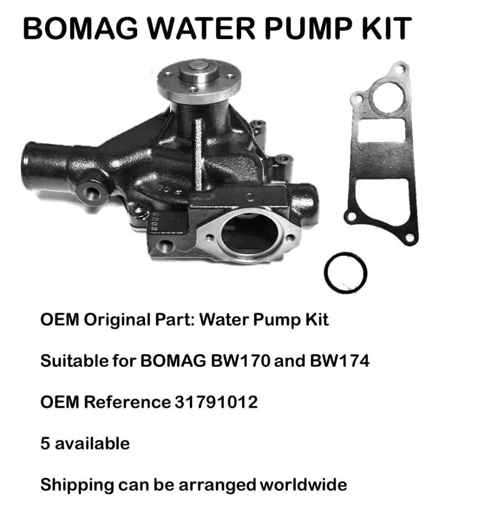 Bomag BW 170 Water Pump Hydraulika