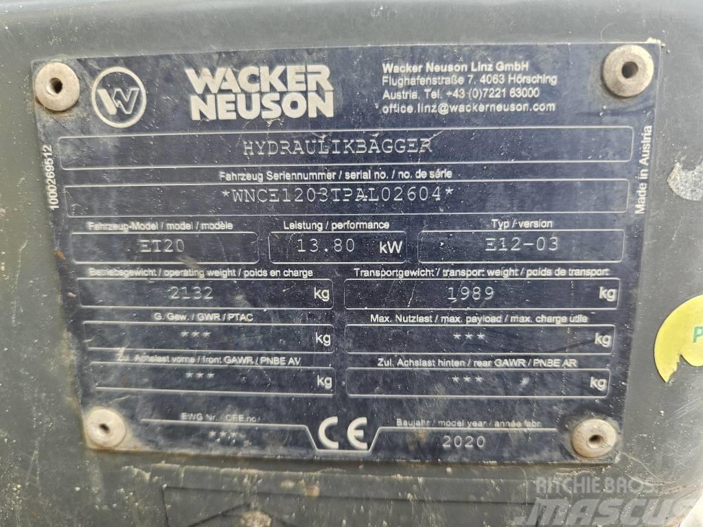Wacker Neuson ET 20 Minikoparki