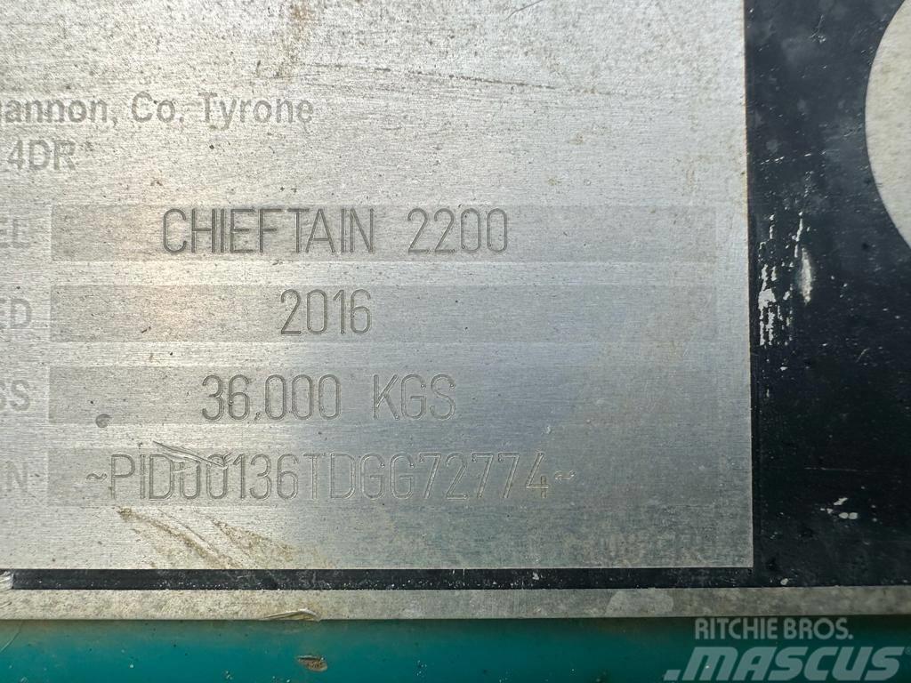PowerScreen Chieftain 2200 Przesiewacze mobilne