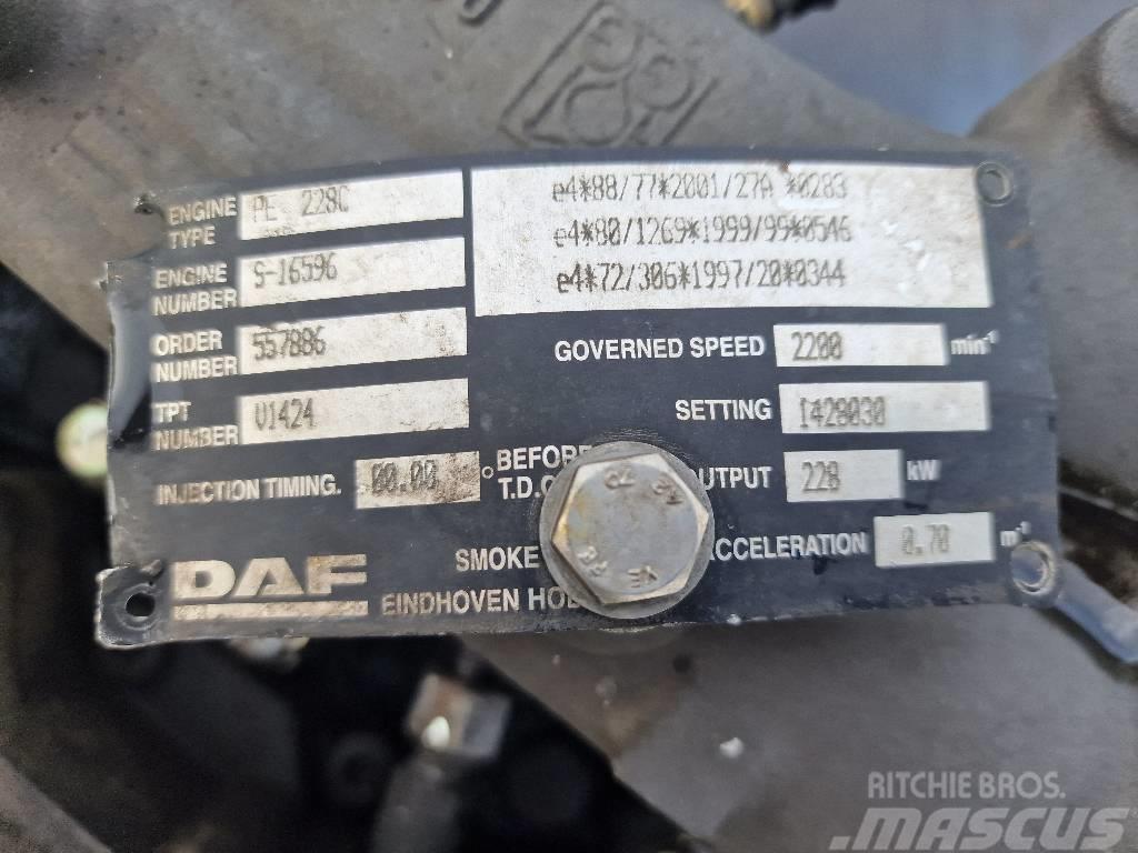 DAF PE 228 C Silniki