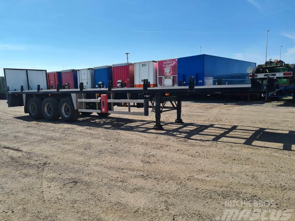 Burg Bpo 12-27 | 3 axle gas container trailer | Bpw dru Platformy / Naczepy z otwieranymi burtami