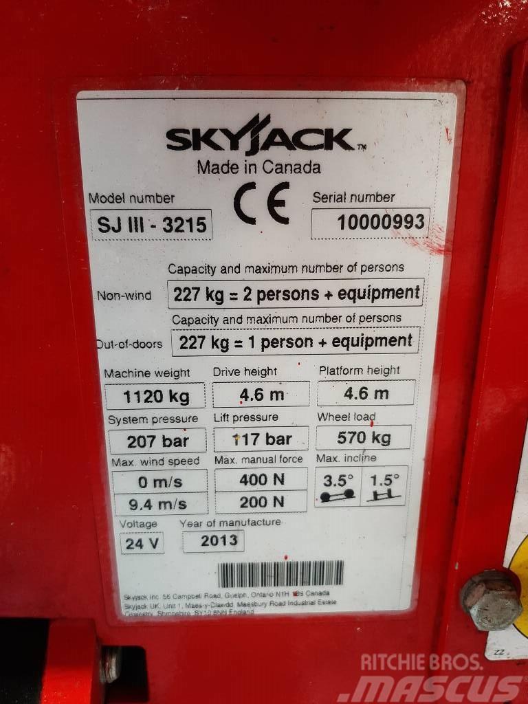 SkyJack SJIII 3215 Podnośniki nożycowe